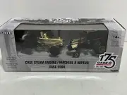 Case Steam Engine & Case 2594 Tractor Gold Plated 175 Years 1/64 Scale by Ertl
