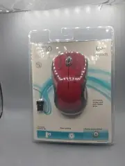 Logitech M310 Wireless Laser Mouse *NO Receiver* FLAME RED - vg COND