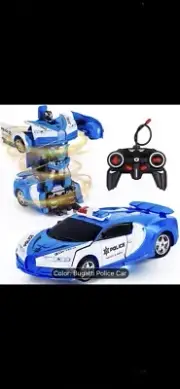 Transform RC Car Robot, Remote Control Car Independent 2.4G Robot Deformation Ca