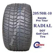 205/50R-10 Kenda K399 Pro Tour Golf Cart TIRE 6ply OE some Club Car EZ-Go Yamaha