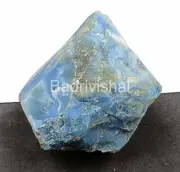 586 Ct Certified Natural Uncut Rough Australia Sky-Blue Opal Loose Gemstone 4JUC