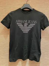 在飛比找Yahoo!奇摩拍賣優惠-ARMANI JEANS專櫃真品短袖logo印T-shirt