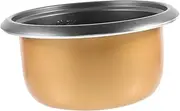PartyKindom Non Stick Rice Cooker Inner Pot Cooking Pot with Scale Design for Home Hotel Use Multi Purpose Replacement for Rice Cooking Baking