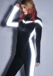 [Club Exx] Ultrasonic Apex Reflective Catsuit