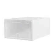 Artiss Shoe Box Rack DIY Set of 12 Stackable White Abel
