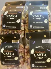 Reggano Colorful Shape Halloween Pasta Noodles Pumpkin Spider Bats 17.6oz Lot 4