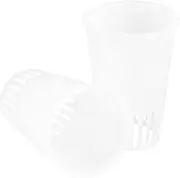 FONDOTIN 30Pcs Hydroponic Planting Baskets Durable Soilless Cultivation Cups for Garden Greenhouse Root Growth Support Corrosion Resistant for Seedlings Herbs and Vegetables
