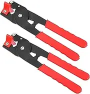 TEHAUX 2pcs Mosaic Tile Cutter Pliers Manual Glass Trimmers with Unique Head Design for DIY Projects Lightweight and Labor Saving Tools for Precision Cutting