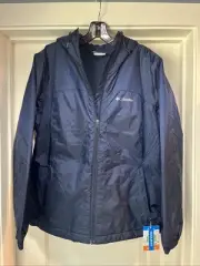 Columbia Womens XL Switchback II Sherpa Lined Jacket Water Resistant Hooded New
