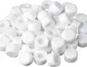 Outus 15 Pcs Rubber Door Stop Silicone Replacement Caps Tips White