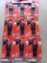 Milwaukee Universal Fit Multi Material Multi Tool Blades Lot 48-90-1233 10x