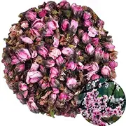 TooGet Natural Peach Flowers Organic Dried Peaches Flower for Tea, Herbal, Floral DIY Craft Wholesale, Top Grade - 4 OZ