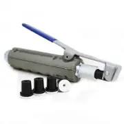 Small Sandblasting Machine Sandblasting Accessories Mobile Sandblasting Machine Sandblasting with 4 Sandblasting Nozzles blackblue