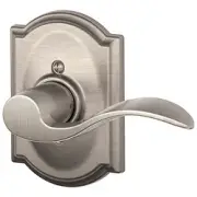 F170ACC619CAMRH Accent / Camelot Dummy - Satin Nickel