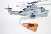 Bell® UH-1Y Huey, HMLA-773 Red Dogs, 16" Mahogany Scale Model