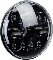 Motorcycle Headlights 7 Inch Led Headlight DRL Round 7'' Headlights with Yellow & White Angel Eye For Wrangler Lada Niva 4x4 motorcycle