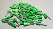 25/50/100Pcs E7510 20AWG 0.75mm² GREEN Insulated Ferrule Bootlace Terminal