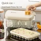 With Lid Ice Cube Molds Quick Freezing Ice Storage Box Kitchen Gadget