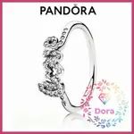 DORA SHOP❤ PANDORA潘朵拉 簽名戒指 簡約 情侶 祝福 輕奢 情人節 氣質190928CZ