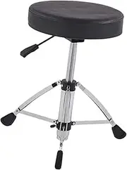 yuksok Drum Throne,Drum Stool,Heavy Duty Motorcycle with Anti Slip Feet,Padded Height Adjustable Drum Seat Drum Chair Stool