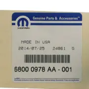 OEM NEW Mopar 2005-10 Jeep Commander Heater Return Hose W/o Rear A/C 68000978AA (for: Jeep)