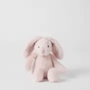 Jiggle & Giggle Pink Bunny Soft Plush-Small