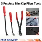 Car Trim Clip Upholstery Removal 3PCS Tool Door Panel Fastener Pin Pliers Puller