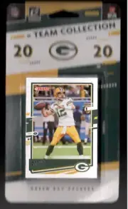 2020 Donruss Green Bay Packers Factory Team Set Aaron Rodgers