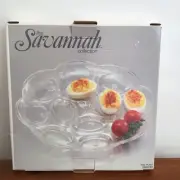 Vintage The Savannah Collection Essentials By Toscany Egg Plate 5800/20