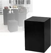 Square Pedestal Stands,Bridal Shop Plinth Table,Event Decor Display Plinth Stands,for Clothing Store Wedding Props Collection Model Show(Black,30x30x120cm)
