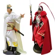 1/6 Fur Collar Ancient Cloak Coat For DIY 12" Action Figure Doll
