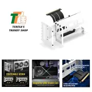 Vertical PCIe 4.0 GPU Mount Bracket Graphic Card Holder with 5V 3 Pin ARGB LE...