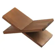 Wood Book Stand for Reading - Book Display Stand, Cook Book Stand, Textbook