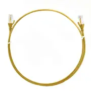 5M Cat 6 Ultra Thin Lszh Ethernet Network Cables Yellow