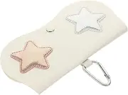 [Beavorty] Leather Eyeglass Case Compact and Portable Sunglasses Storage Pouch Protective Glasses Bag