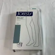 Jobst Relief Knee Highs 20-30 mmHg Medical Compression Stockings Black Socks
