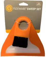 Mini Travel Sweeper/Dust Pan Set Easy Storage Compact UST FlexWare