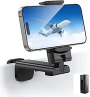 Lamicall Airplane Travel Essentials Phone Mount - Airplane Cell Phone Holder for Desk, Plane Travel Must Haves, Traveling Accessories for Flying, Outdoor Use