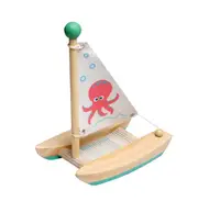 Wooden Twin Hull Boat