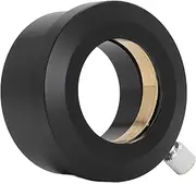 2 Inch to 1.25 Inch Telescope Eyepiece Adapter, Aluminum Alloy, Brass Connector, Black, for Telescope Accessories