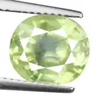 Tsavorite Family Garnet 3.44ct yellowish green color 100% natural earth mined