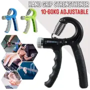 10-60Kg Adjustable Power Hand Grip Forearm Exerciser Gripper Strengthener Tool