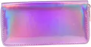 [Yardenfun] Sequins Wallet Women Long Purse Zippered Coin Pocket Refined Craft for Paper Cards