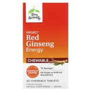 Terry Naturally, HRG80 Red Ginseng Energy, 30 Chewable Tablets (100 mg per Tablet)