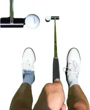Putting Training Aid - Improve Putting & Ball Striking for Right & Left Handed G