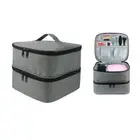 Nail Polish Storage Bags Multi Grids Pockets Nail Dryer Case For Lipstick Travel