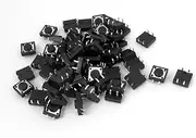 Micro Switch,Mini Switch, Momentary Button Tact Tactile Micro Switches 12mmx12mmx5mm 60pcs