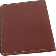 [TOVINANNA] Portable PU Leather Passport Holder Wallet for Men Travel Passport Cover Card Holder with Fine Workmanship Durable and Protective Your Travel Needs