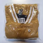 Famous Amos Gold Varsity Jacket - Unisex XL - 100% Polyester - One Of A Kind