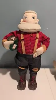 Lumberjack Man Woodlands Forest Hot Chocolate Mug Decoration Winter New With Tag